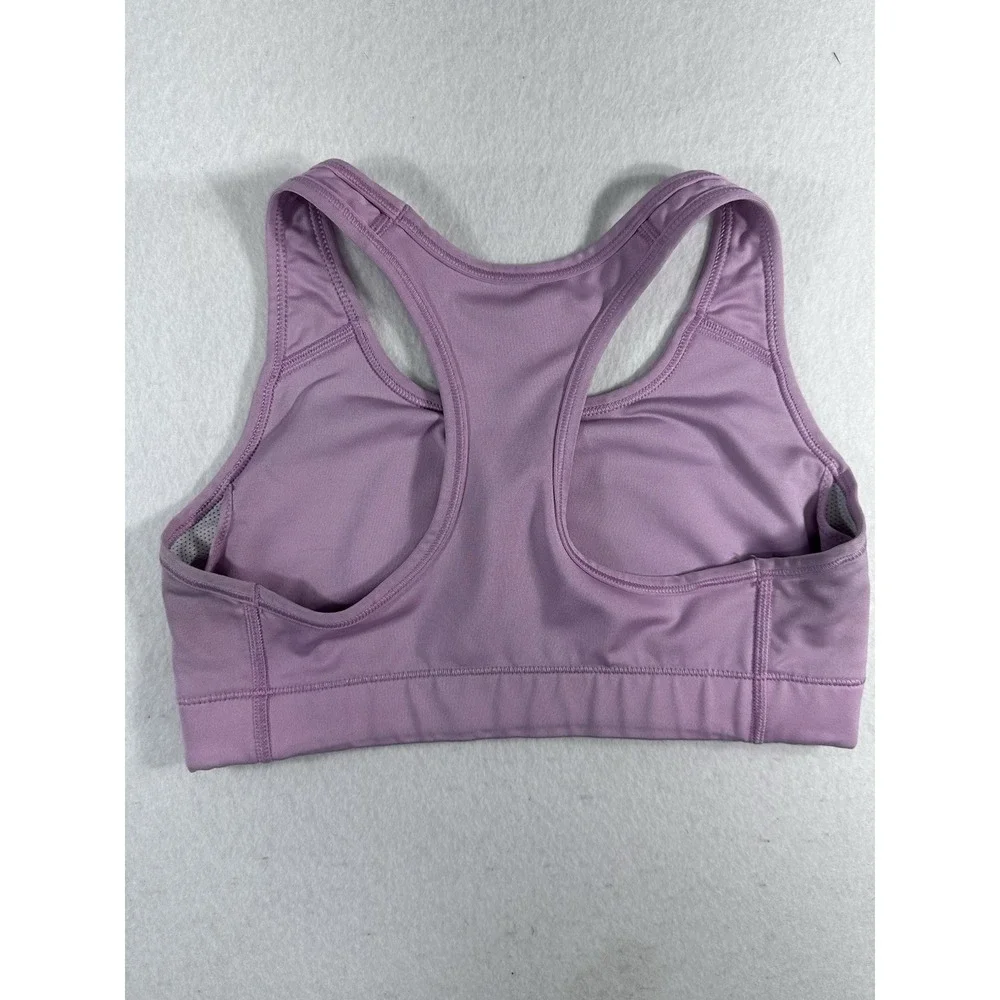 Nike Women's Sports Bra Small Purple Dri-FIT Racerback Athletic Gym Training Top